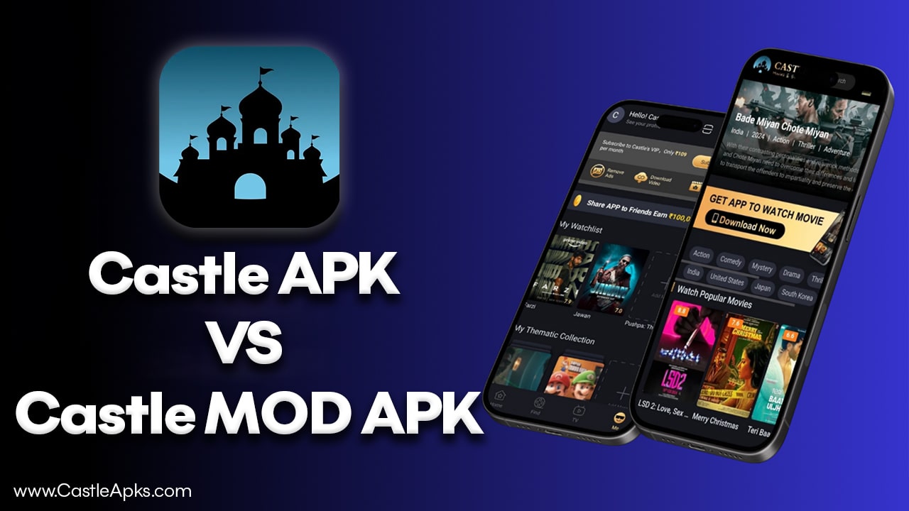 castle apk vs castle mod apk